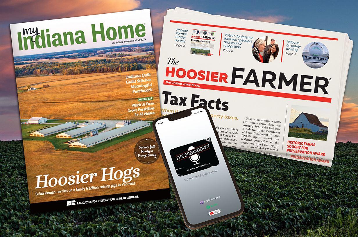My Indiana Home, The Hoosier Farmer and The Breakdown Podcast