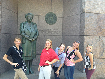 CollegiateFB_TravelandProfOpps_LockUpTrip_Eleanor Roosevelt Monument